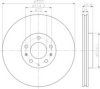 HELLA 8DD 355 114-491 Brake Disc